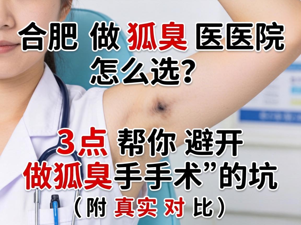 合肥做狐臭医院怎么选?这3点帮你避开做狐臭手术的坑(附真实对比) 合肥做狐臭医院怎么选?这3点帮你避开做狐臭手术的坑(附真实对比)
