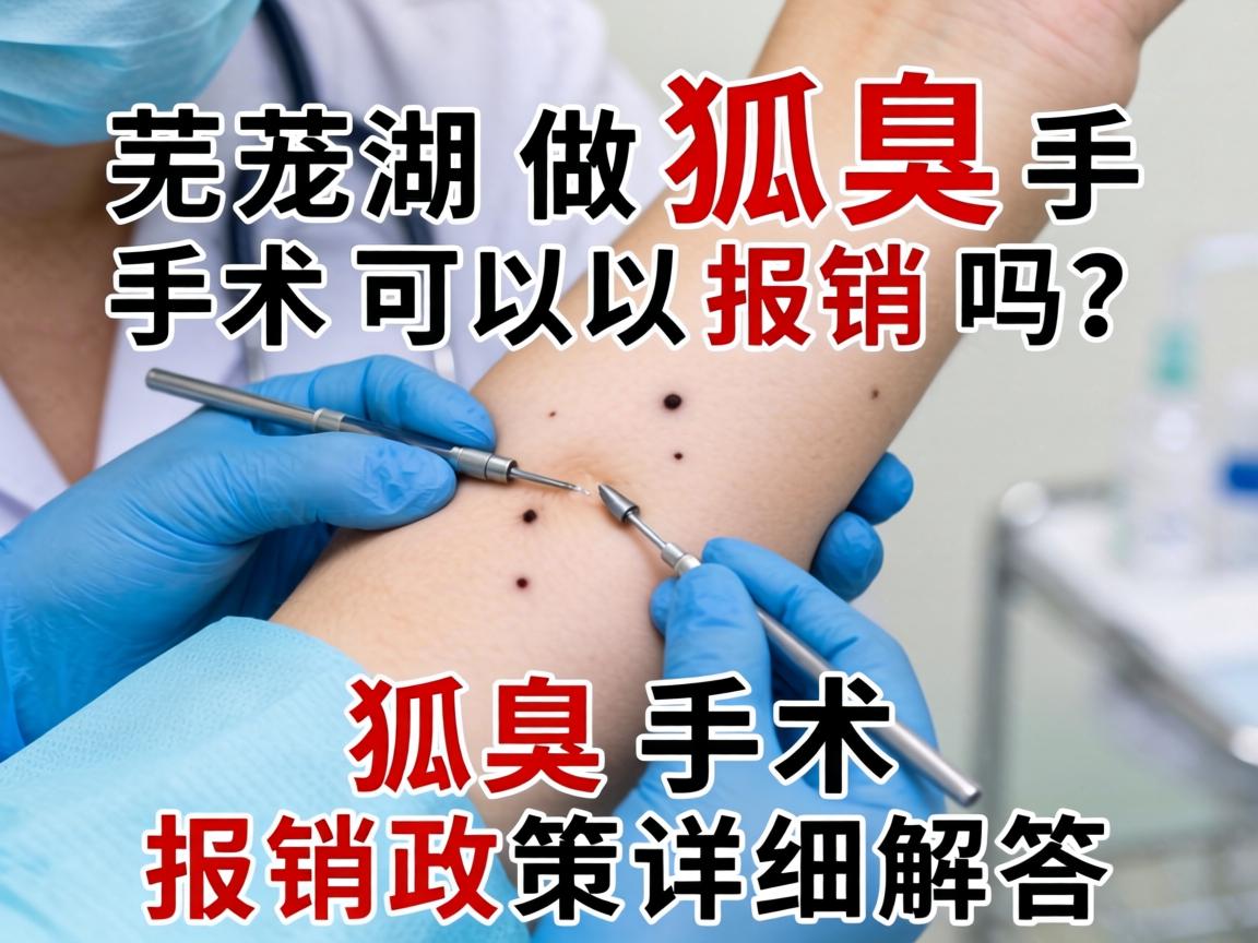 芜湖做狐臭手术可以报销吗？狐臭手术报销政策详细解答