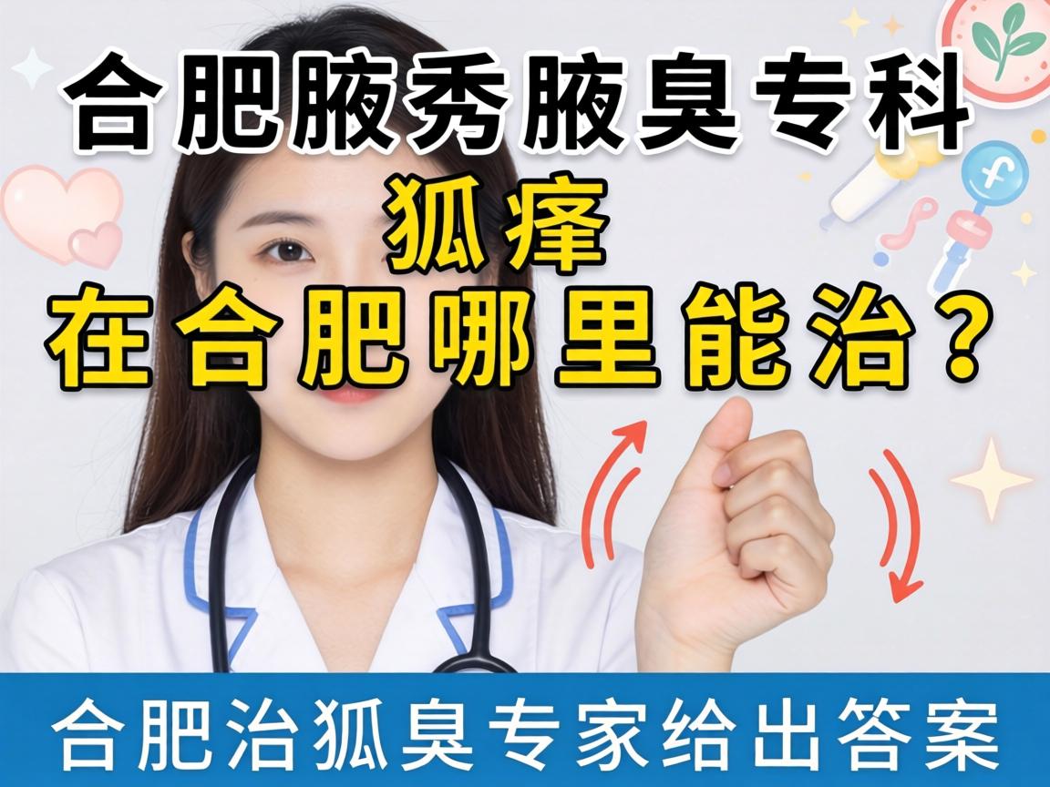 合肥腋秀腋臭专科,狐臭在合肥哪里能治?合肥治狐臭专家给出答案 合肥腋秀腋臭专科,狐臭在合肥哪里能治?合肥治狐臭专家给出答案