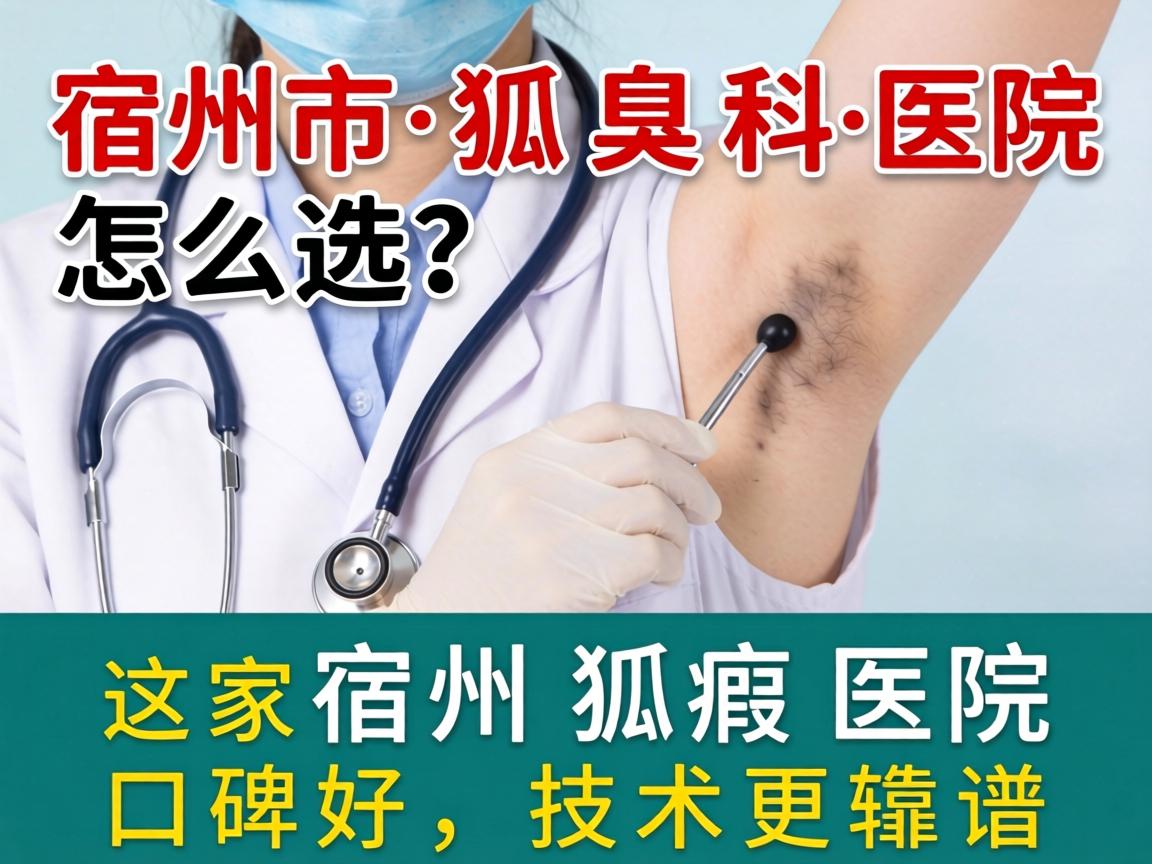 宿州市狐臭科医院怎么选?这家宿州狐臭医院口碑好,技术更靠谱 宿州市狐臭科医院怎么选?这家宿州狐臭医院口碑好,技术更靠谱