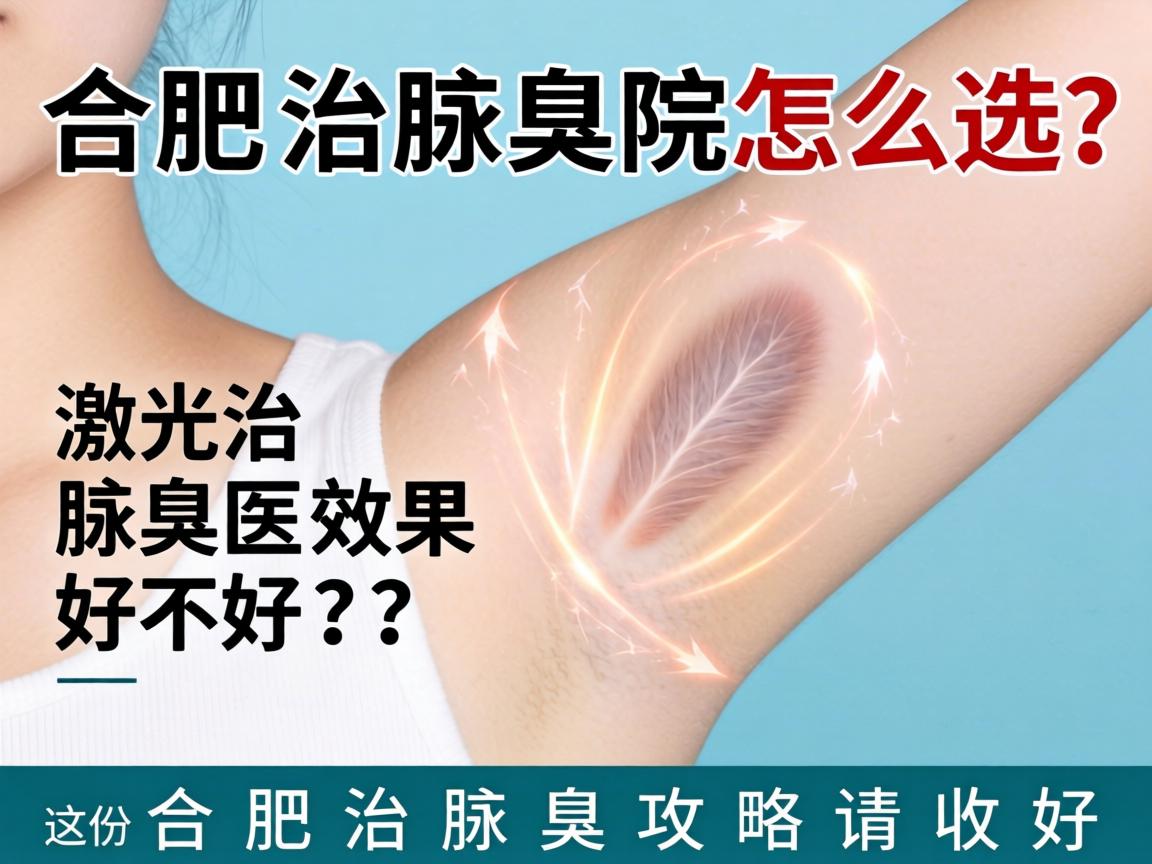 合肥治腋臭医院怎么选?激光治腋臭效果好不好?这份合肥治腋臭攻略请收好 合肥治腋臭医院怎么选?激光治腋臭效果好不好?这份合肥治腋臭攻略请收好