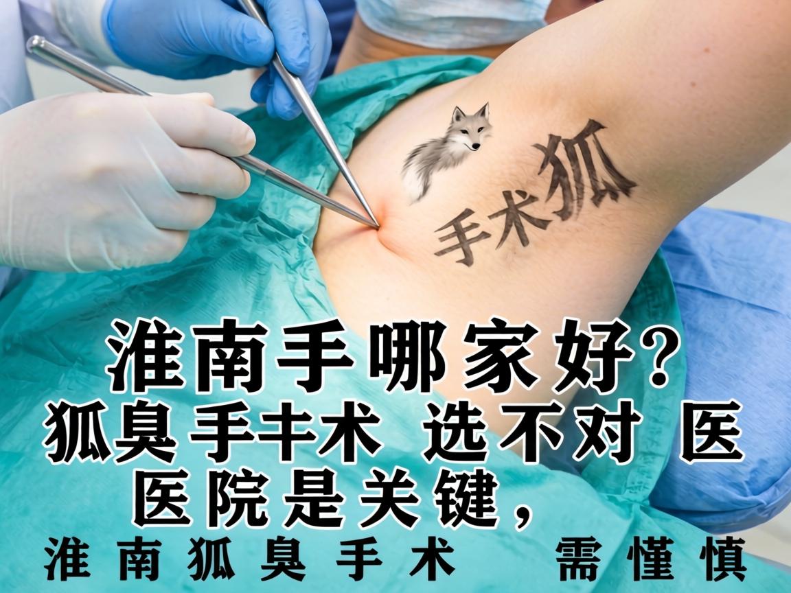 淮南狐臭手术哪家好?狐臭手术选对医院是关键,淮南狐臭手术需谨慎 淮南狐臭手术哪家好?狐臭手术选对医院是关键,淮南狐臭手术需谨慎