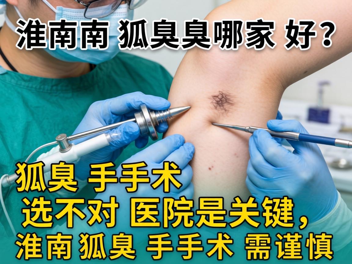 淮南狐臭手术哪家好?狐臭手术选对医院是关键,淮南狐臭手术需谨慎 淮南狐臭手术哪家好?狐臭手术选对医院是关键,淮南狐臭手术需谨慎