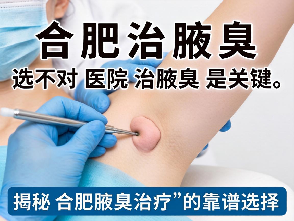 合肥治腋臭,选对医院治腋臭是关键,揭秘合肥腋臭治疗的靠谱选择 合肥治腋臭,选对医院治腋臭是关键,揭秘合肥腋臭治疗的靠谱选择