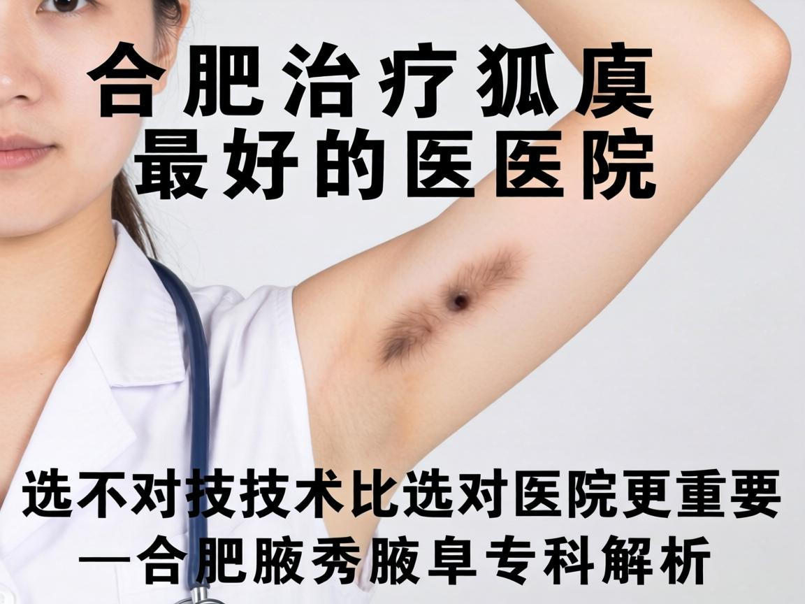 合肥治疗狐臭最好的医院,选对技术比选对医院更重要—合肥腋秀腋臭专科解析 合肥治疗狐臭最好的医院,选对技术比选对医院更重要—合肥腋秀腋臭专科解析