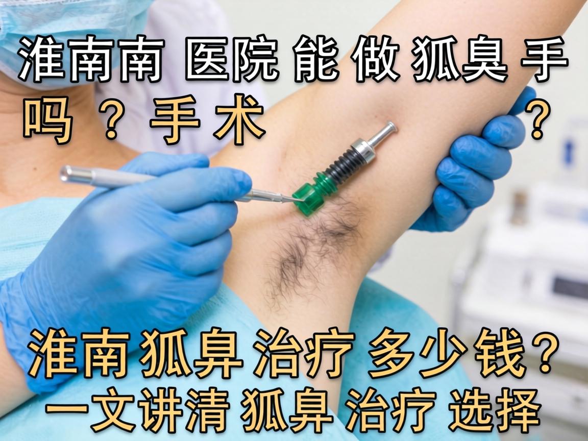 淮南医院能做狐臭手术吗?淮南狐臭治疗多少钱?一文讲清狐臭治疗选择 淮南医院能做狐臭手术吗?淮南狐臭治疗多少钱?一文讲清狐臭治疗选择