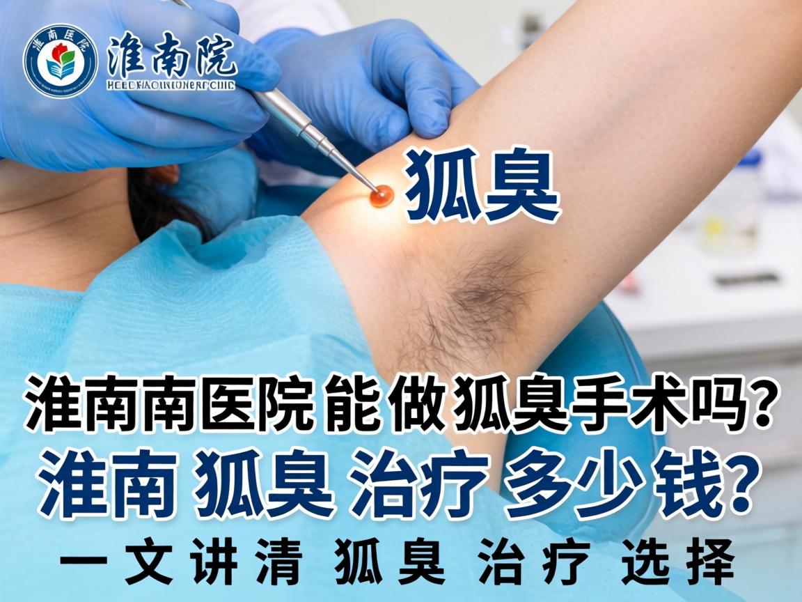 淮南医院能做狐臭手术吗?淮南狐臭治疗多少钱?一文讲清狐臭治疗选择 淮南医院能做狐臭手术吗?淮南狐臭治疗多少钱?一文讲清狐臭治疗选择