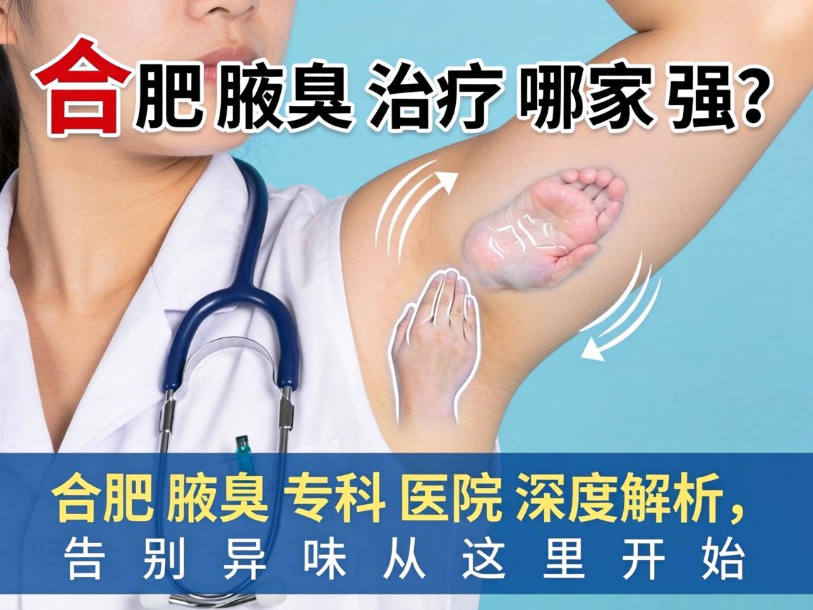 合肥腋臭治疗哪家强？合肥腋臭专科医院深度解析，告别异味从这里开始