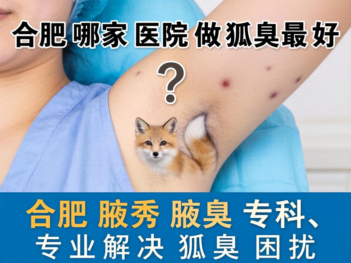 合肥哪家医院做狐臭最好?合肥腋秀腋臭专科,专业解决狐臭困扰 合肥哪家医院做狐臭最好?合肥腋秀腋臭专科,专业解决狐臭困扰
