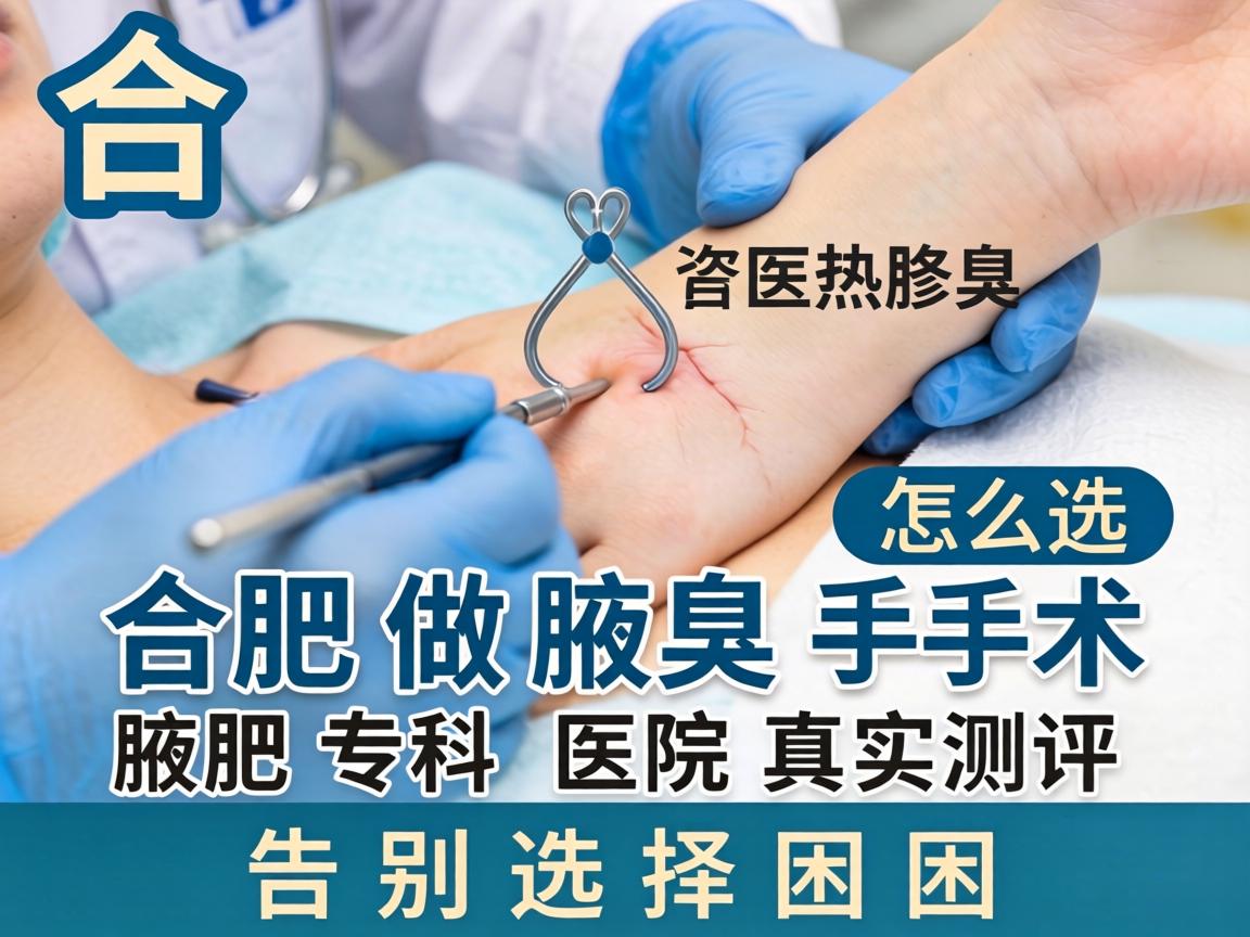 合肥做腋臭手术医院怎么选?合肥腋臭专科医院真实测评,告别选择困难 合肥做腋臭手术医院怎么选?合肥腋臭专科医院真实测评,告别选择困难
