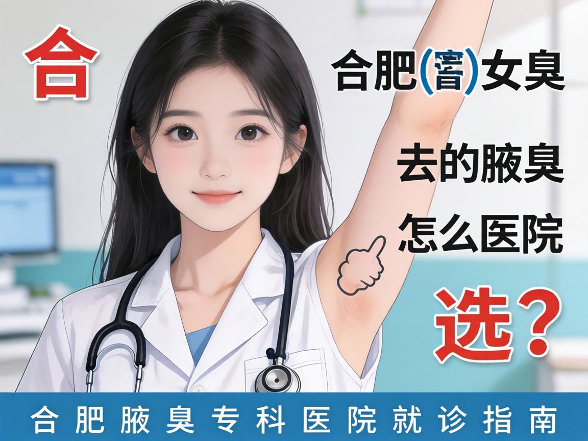 合肥女生去腋臭医院怎么选？合肥腋臭专科医院就诊指南