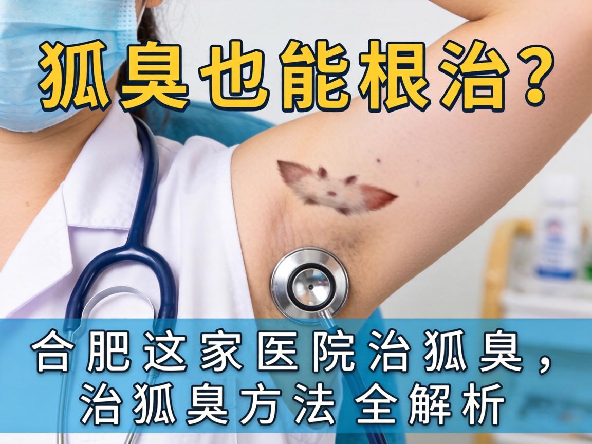狐臭也能根治?合肥这家医院治狐臭,治狐臭方法全解析 狐臭也能根治?合肥这家医院治狐臭,治狐臭方法全解析