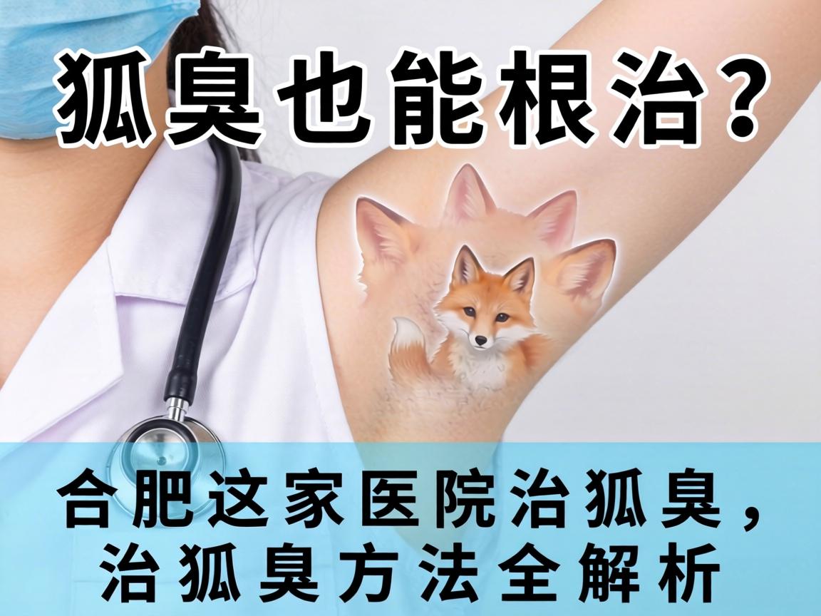 狐臭也能根治?合肥这家医院治狐臭,治狐臭方法全解析 狐臭也能根治?合肥这家医院治狐臭,治狐臭方法全解析