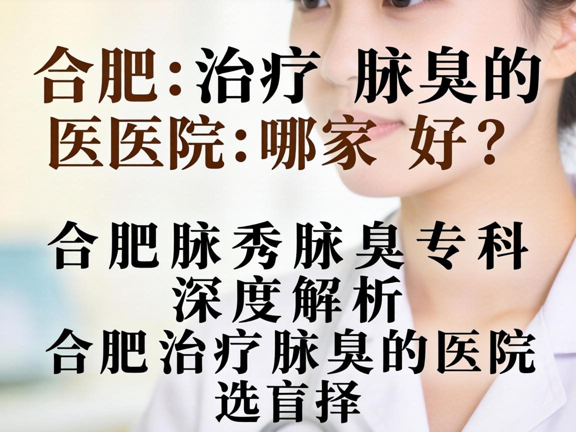 合肥治疗腋臭的医院哪家好?合肥腋秀腋臭专科深度解析合肥治疗腋臭的医院选择 合肥治疗腋臭的医院哪家好?合肥腋秀腋臭专科深度解析合肥治疗腋臭的医院选择
