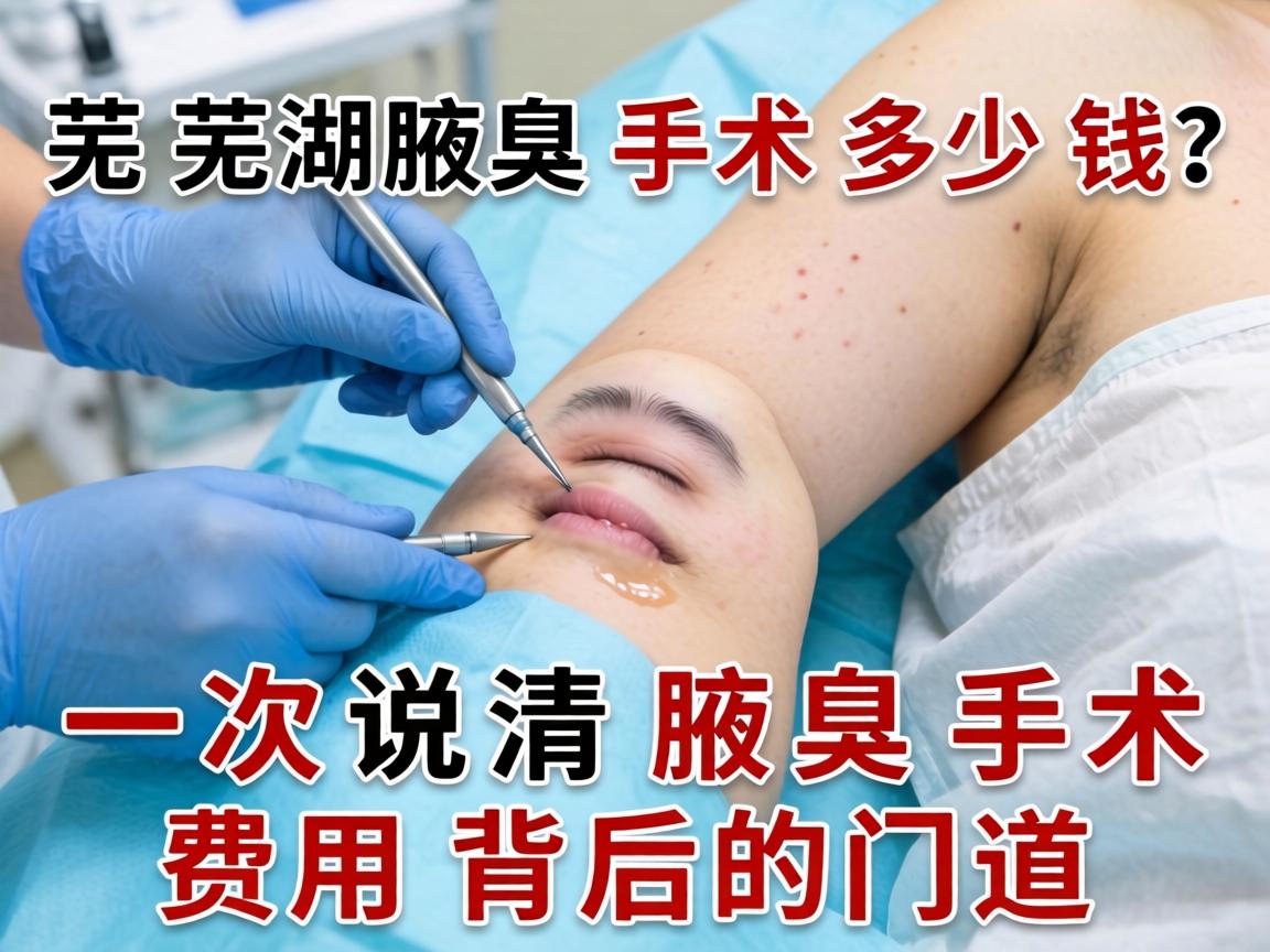 芜湖腋臭手术多少钱?一次说清腋臭手术费用背后的门道 芜湖腋臭手术多少钱?一次说清腋臭手术费用背后的门道