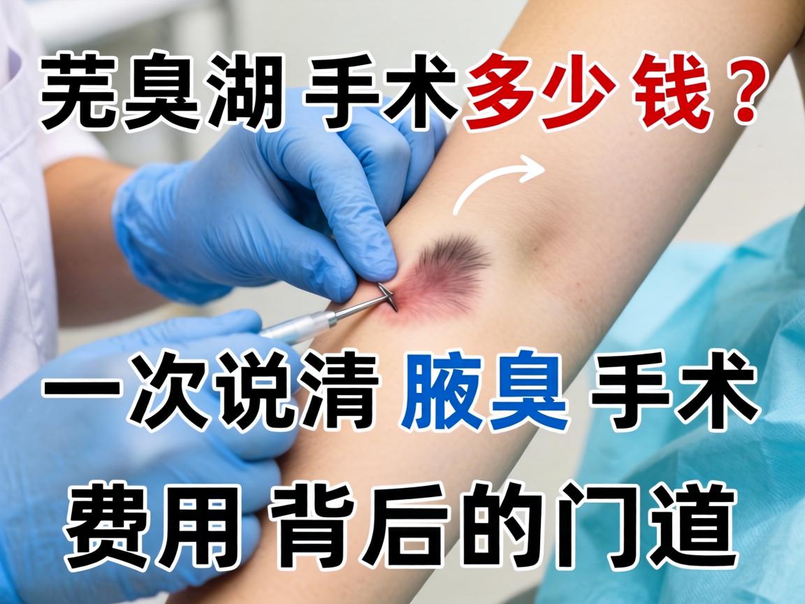 芜湖腋臭手术多少钱?一次说清腋臭手术费用背后的门道 芜湖腋臭手术多少钱?一次说清腋臭手术费用背后的门道