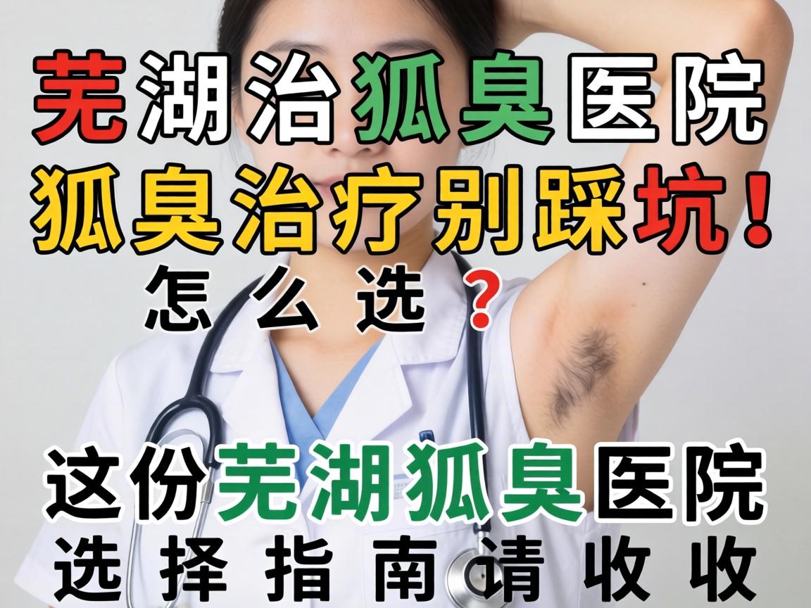 芜湖治狐臭医院怎么选?狐臭治疗别踩坑!这份芜湖狐臭医院选择指南请收好 芜湖治狐臭医院怎么选?狐臭治疗别踩坑!这份芜湖狐臭医院选择指南请收好