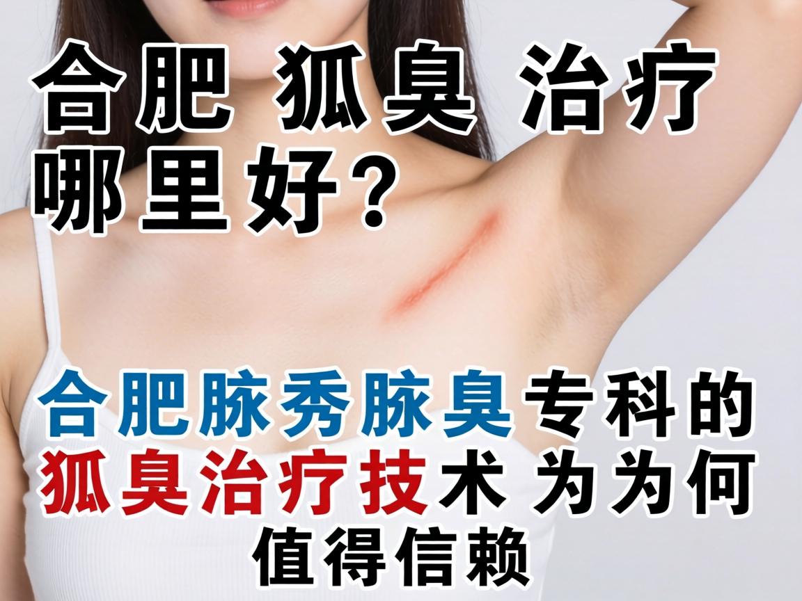 合肥狐臭治疗哪里好？合肥腋秀腋臭专科的狐臭治疗技术为何值得信赖