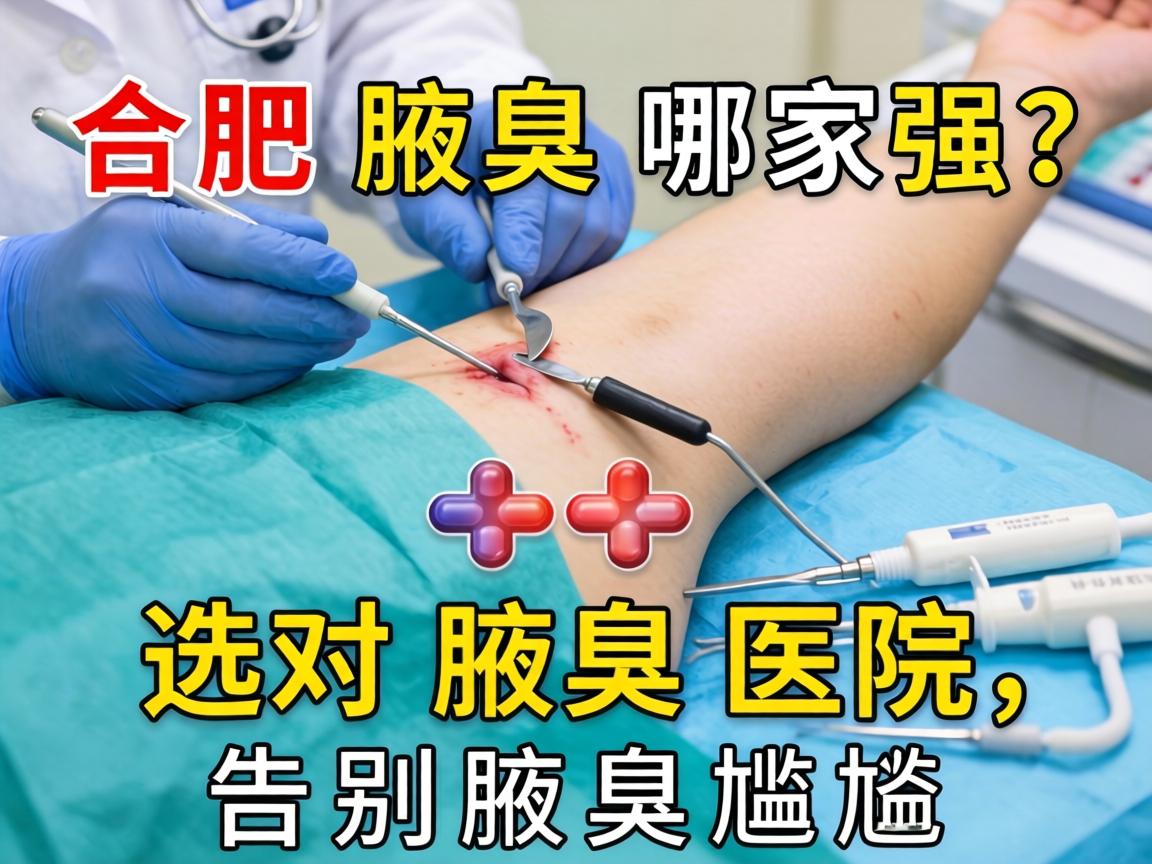 合肥腋臭手术哪家强?选对腋臭医院,告别腋臭尴尬 合肥腋臭手术哪家强?选对腋臭医院,告别腋臭尴尬