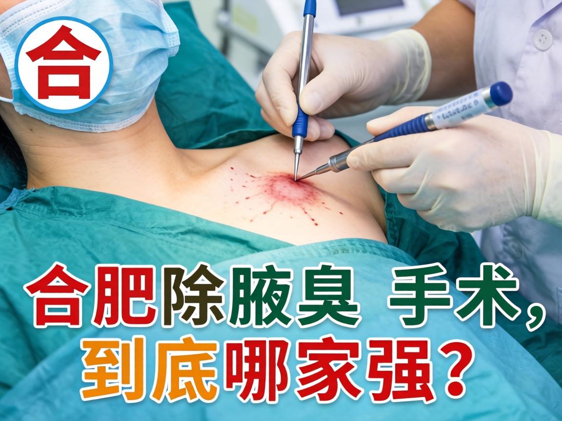 合肥除腋臭手术医院选择攻略，合肥除腋臭手术，到底哪家强？