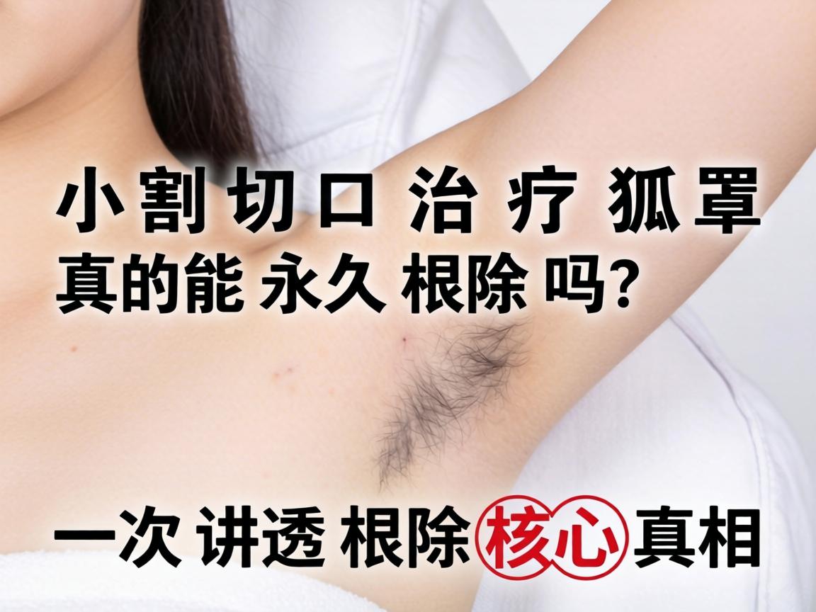 小切口治疗狐臭真的能永久根除吗？一次讲透根除核心真相