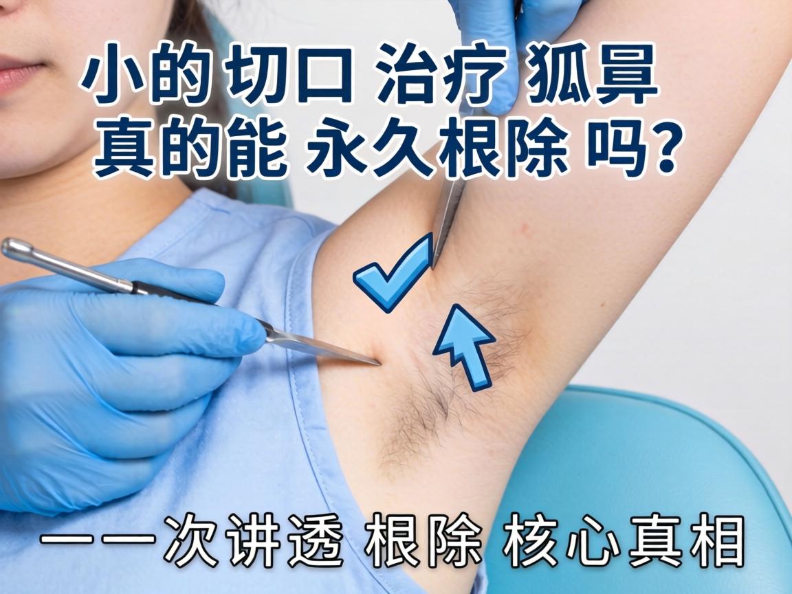 小切口治疗狐臭真的能永久根除吗？一次讲透根除核心真相