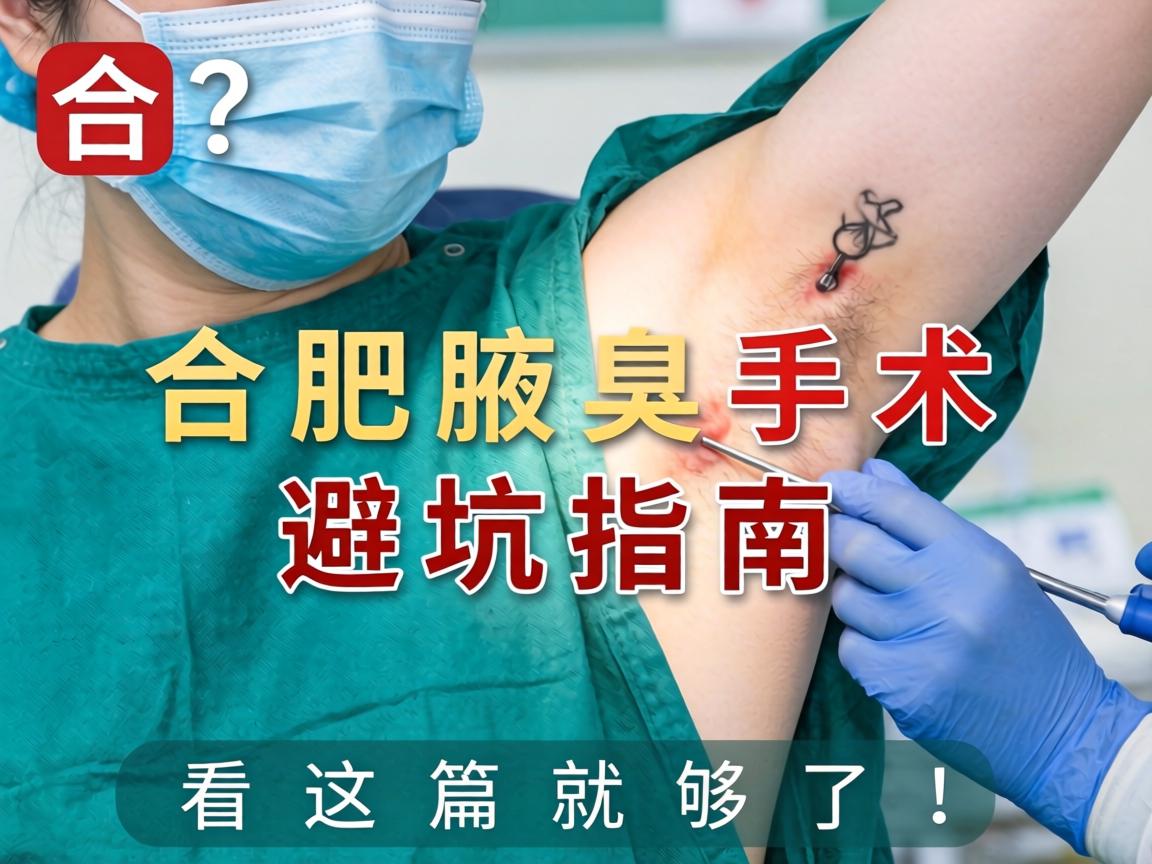 合肥腋臭手术医院怎么选?合肥腋臭手术避坑指南,看这篇就够了! 合肥腋臭手术医院怎么选?合肥腋臭手术避坑指南,看这篇就够了!
