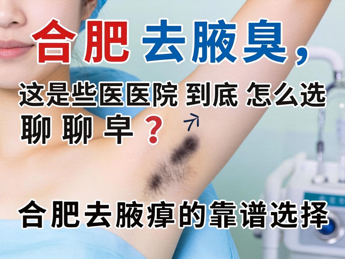 合肥去腋臭,这些医院到底怎么选?聊聊合肥去腋臭的靠谱选择 合肥去腋臭,这些医院到底怎么选?聊聊合肥去腋臭的靠谱选择