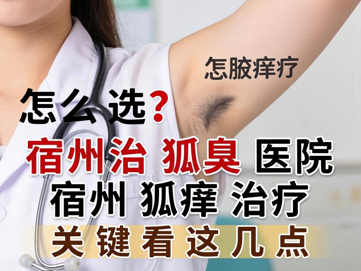 宿州治狐臭医院怎么选?宿州狐臭治疗关键看这几点 宿州治狐臭医院怎么选?宿州狐臭治疗关键看这几点