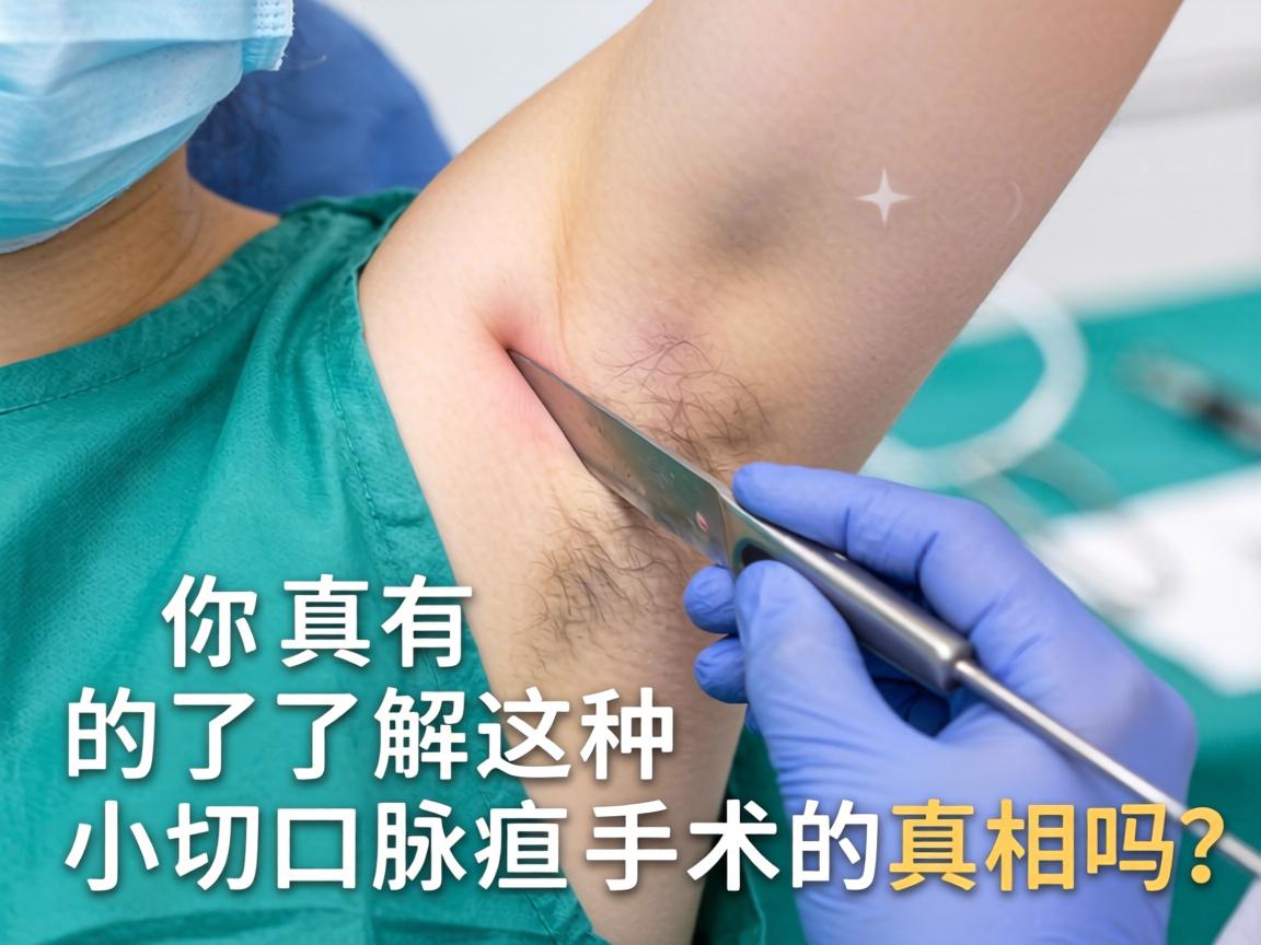 小切口腋臭手术，你真的了解这种小切口腋臭手术的真相吗？