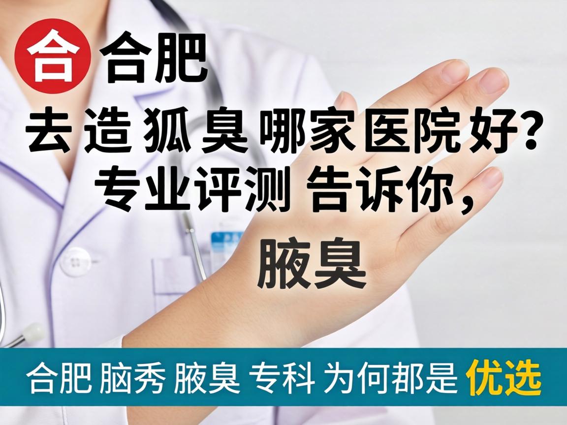 合肥去狐臭哪家医院好?专业评测告诉你,合肥腋秀腋臭专科为何是优选 合肥去狐臭哪家医院好?专业评测告诉你,合肥腋秀腋臭专科为何是优选