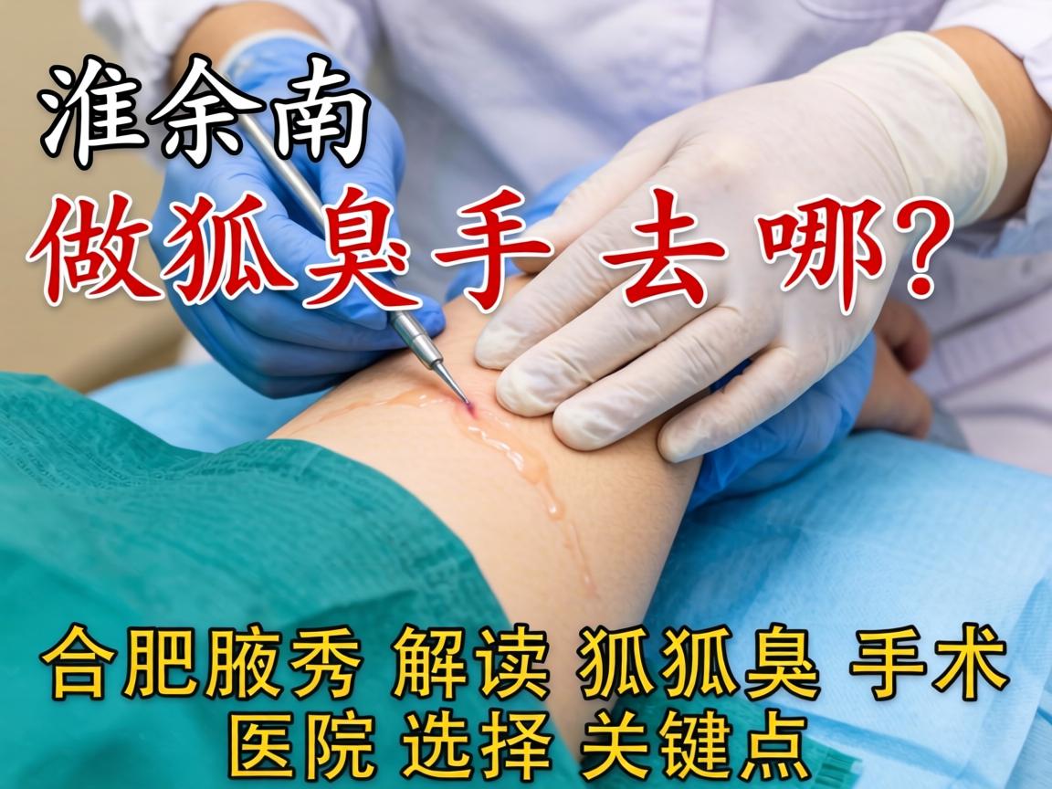 淮南做狐臭手术去哪?合肥腋秀解读狐臭手术医院选择关键点 淮南做狐臭手术去哪?合肥腋秀解读狐臭手术医院选择关键点