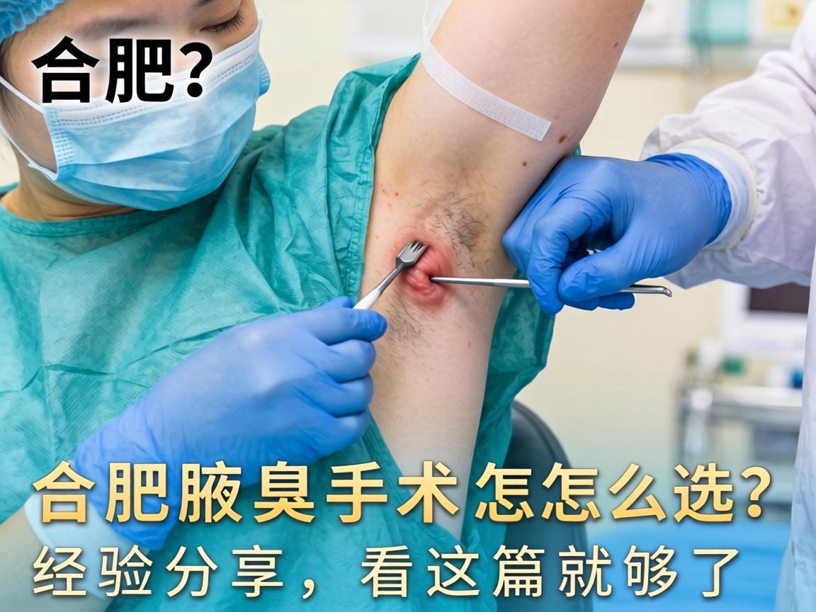 合肥腋臭手术医院怎么选?合肥腋臭手术经验分享,看这篇就够了 合肥腋臭手术医院怎么选?合肥腋臭手术经验分享,看这篇就够了