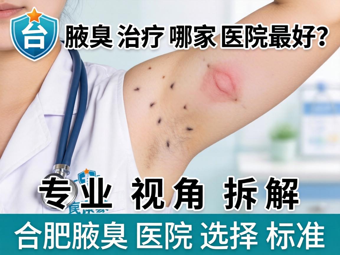合肥腋臭治疗哪家医院最好?专业视角拆解合肥腋臭医院选择标准 合肥腋臭治疗哪家医院最好?专业视角拆解合肥腋臭医院选择标准