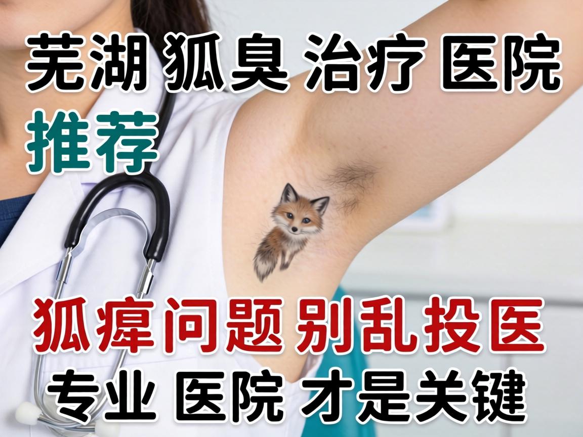 芜湖狐臭治疗医院推荐，狐臭问题别乱投医，专业医院才是关键