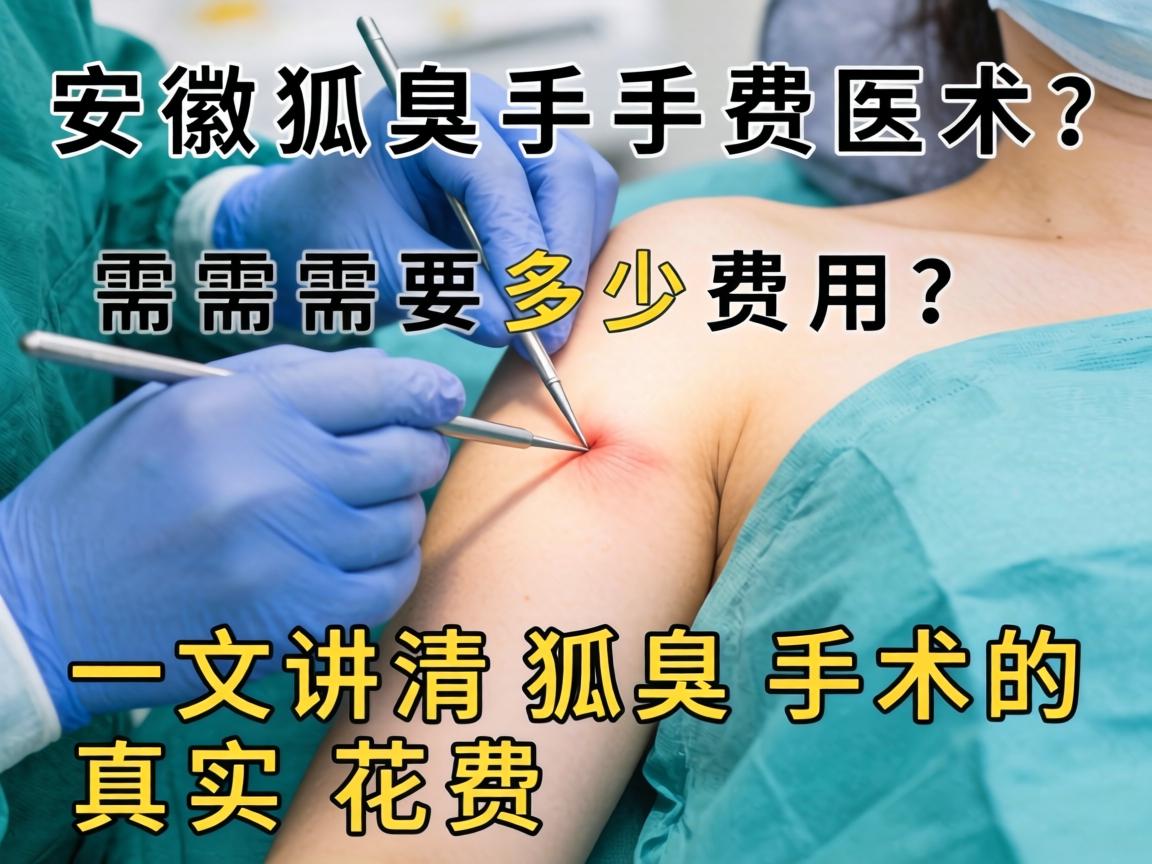 安徽狐臭手术需要多少费用?一文讲清狐臭手术的真实花费 安徽狐臭手术需要多少费用?一文讲清狐臭手术的真实花费
