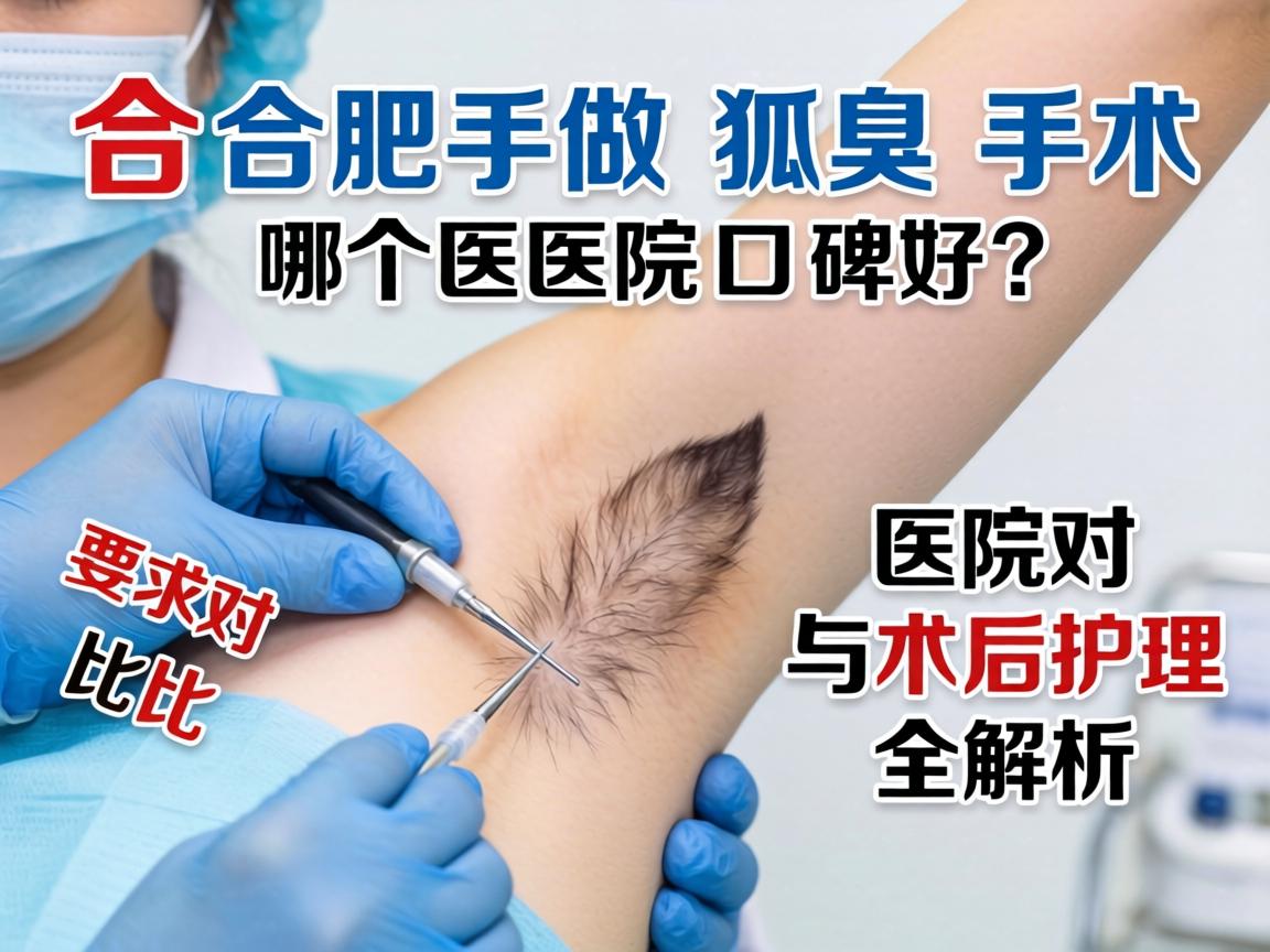 合肥做狐臭手术哪个医院口碑好?医院对比与术后护理全解析 合肥做狐臭手术哪个医院口碑好?医院对比与术后护理全解析