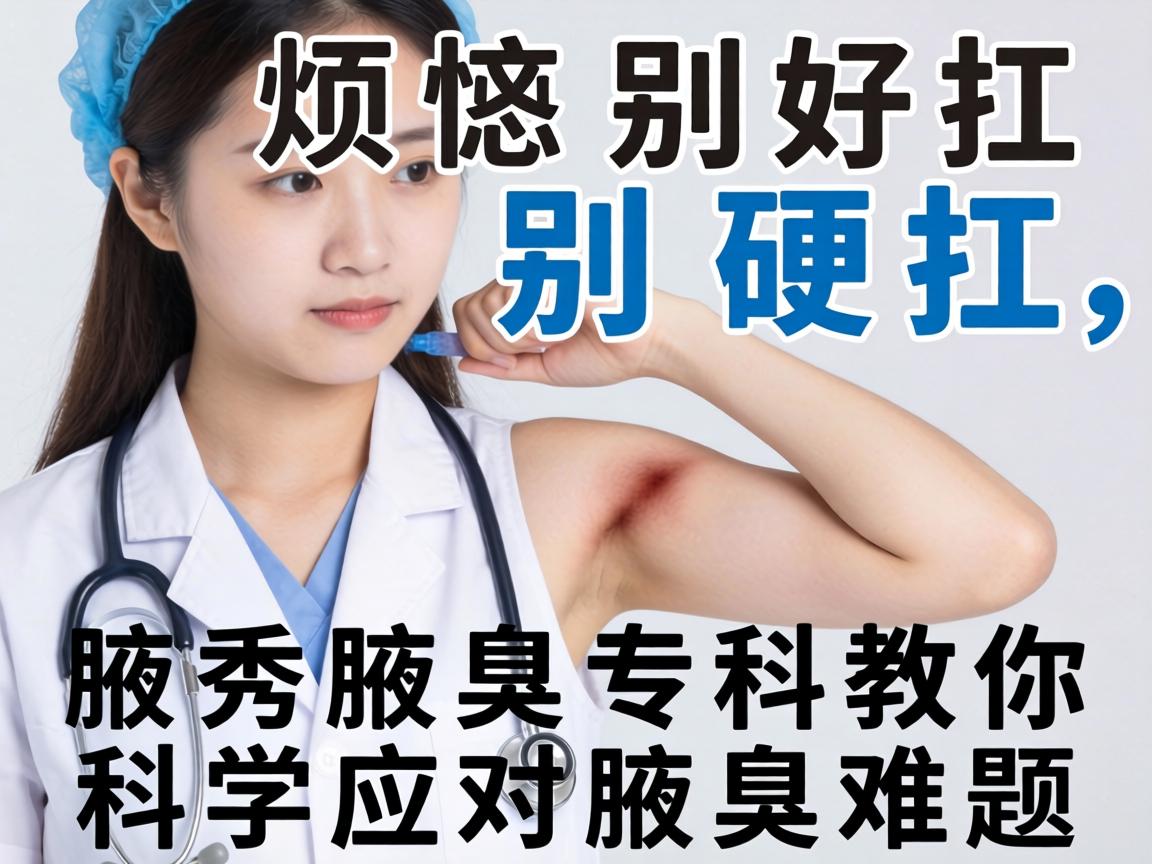 腋臭烦恼别硬扛,腋秀腋臭专科教你科学应对腋臭难题 腋臭烦恼别硬扛,腋秀腋臭专科教你科学应对腋臭难题