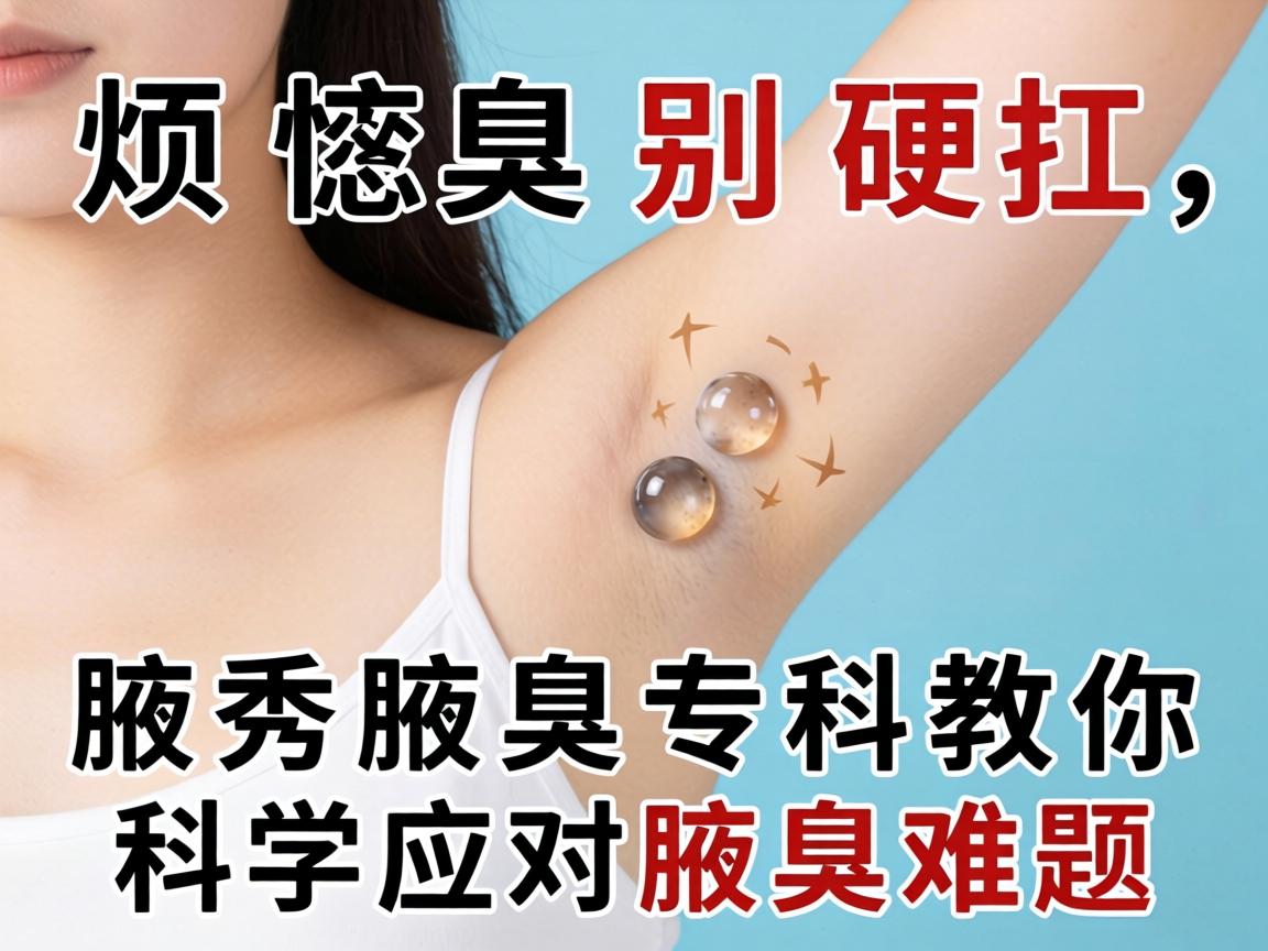 腋臭烦恼别硬扛,腋秀腋臭专科教你科学应对腋臭难题 腋臭烦恼别硬扛,腋秀腋臭专科教你科学应对腋臭难题
