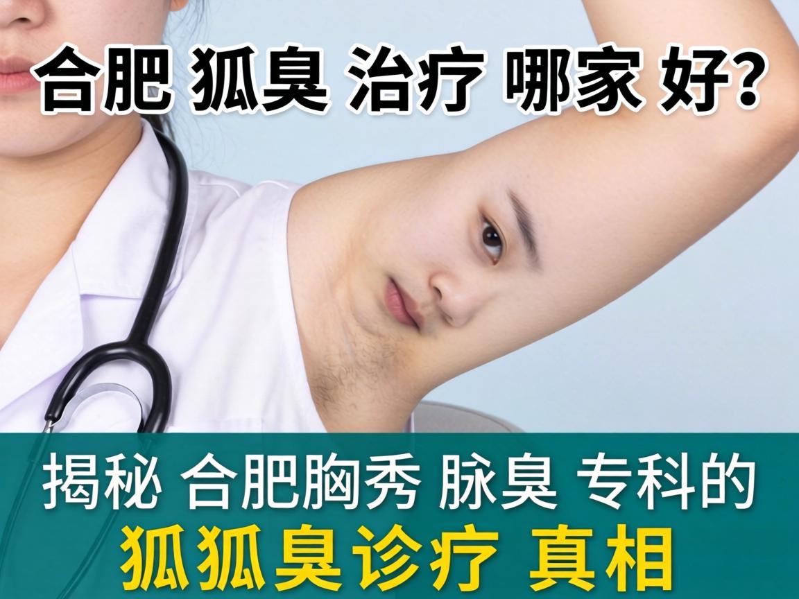 合肥狐臭治疗哪家好?揭秘合肥腋秀腋臭专科的狐臭诊疗真相 合肥狐臭治疗哪家好?揭秘合肥腋秀腋臭专科的狐臭诊疗真相