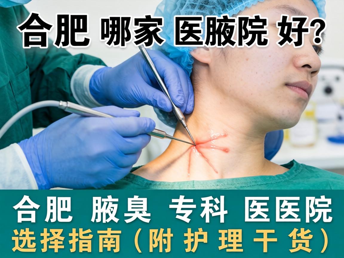 合肥腋臭手术哪家医院好？合肥腋臭专科医院选择指南（附护理干货）