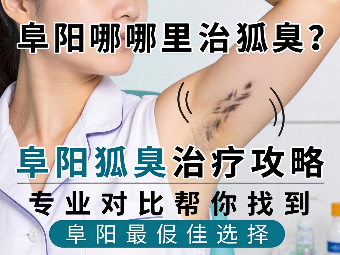 阜阳哪里治狐臭？阜阳狐臭治疗攻略，专业对比帮你找到阜阳最佳选择