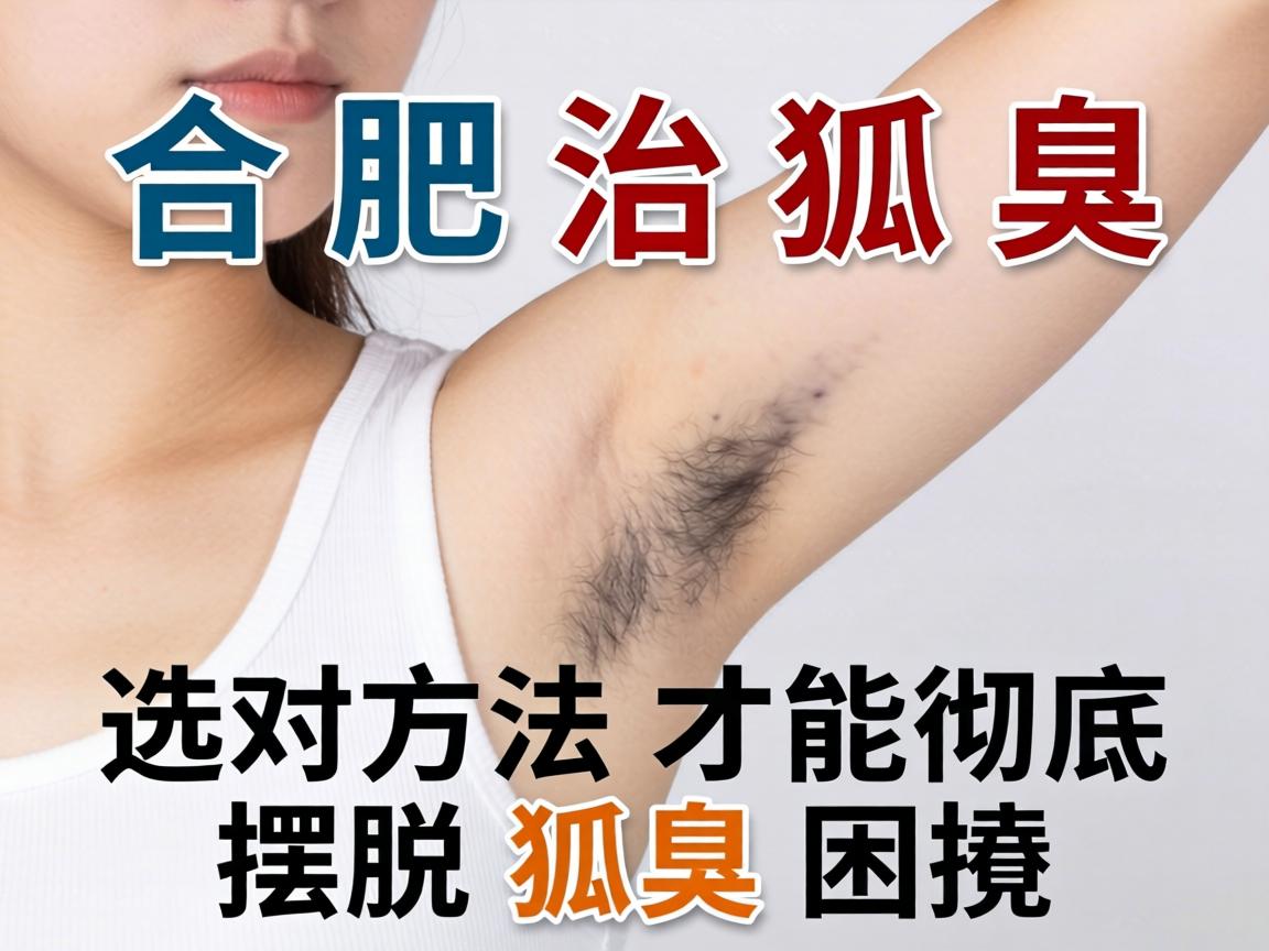 合肥治狐臭，选对方法才能彻底摆脱狐臭困扰