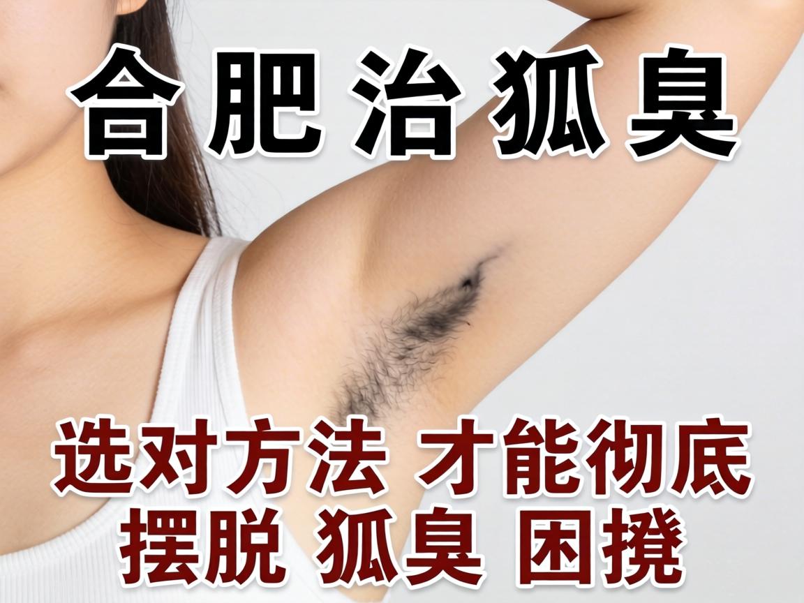 合肥治狐臭，选对方法才能彻底摆脱狐臭困扰