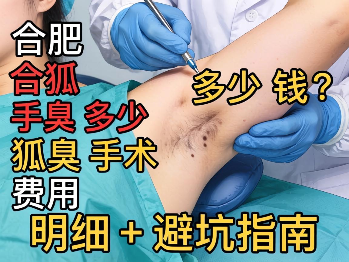合肥狐臭手术多少钱?狐臭手术费用明细+避坑指南 合肥狐臭手术多少钱?狐臭手术费用明细+避坑指南