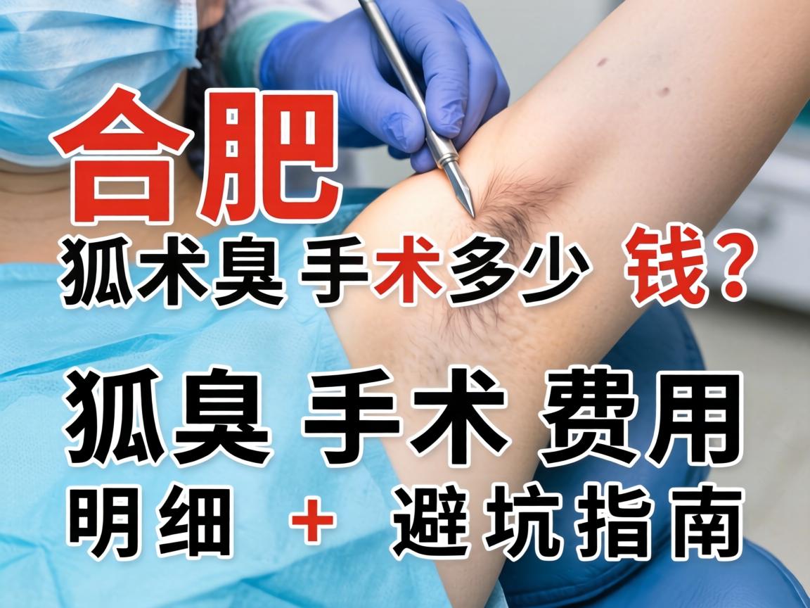合肥狐臭手术多少钱?狐臭手术费用明细+避坑指南 合肥狐臭手术多少钱?狐臭手术费用明细+避坑指南