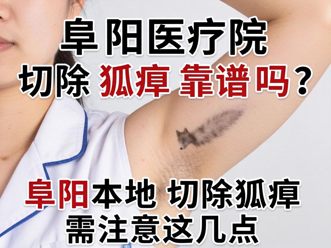 阜阳医院切除狐臭靠谱吗？阜阳本地切除狐臭需注意这几点