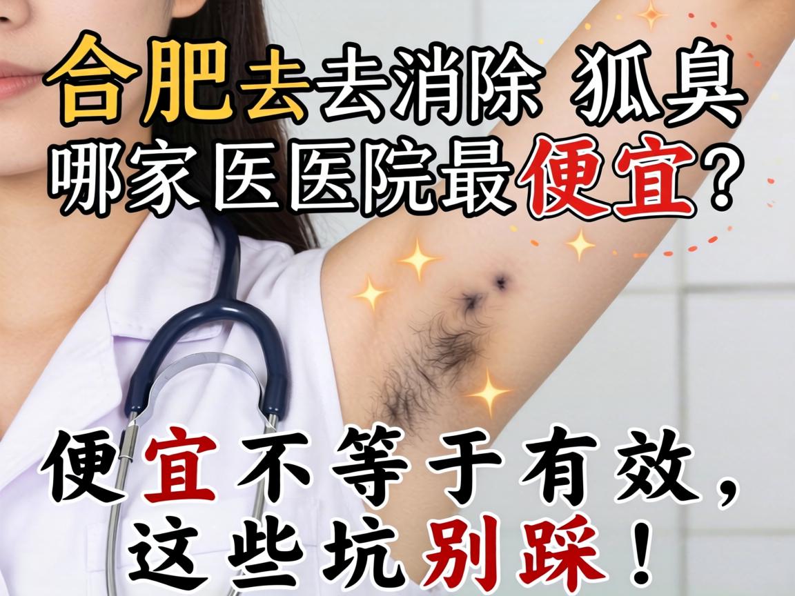 合肥去除狐臭哪家医院最便宜?便宜不等于有效,这些坑别踩! 合肥去除狐臭哪家医院最便宜?便宜不等于有效,这些坑别踩!