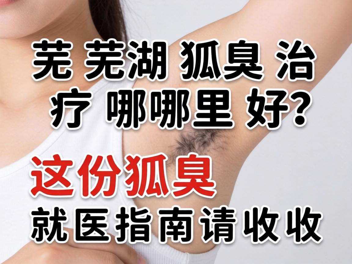 芜湖狐臭治疗哪里好？这份狐臭就医指南请收好