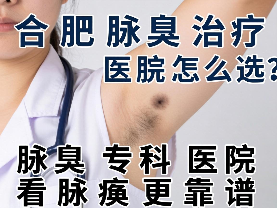合肥腋臭治疗医院怎么选？腋臭专科医院看腋臭更靠谱